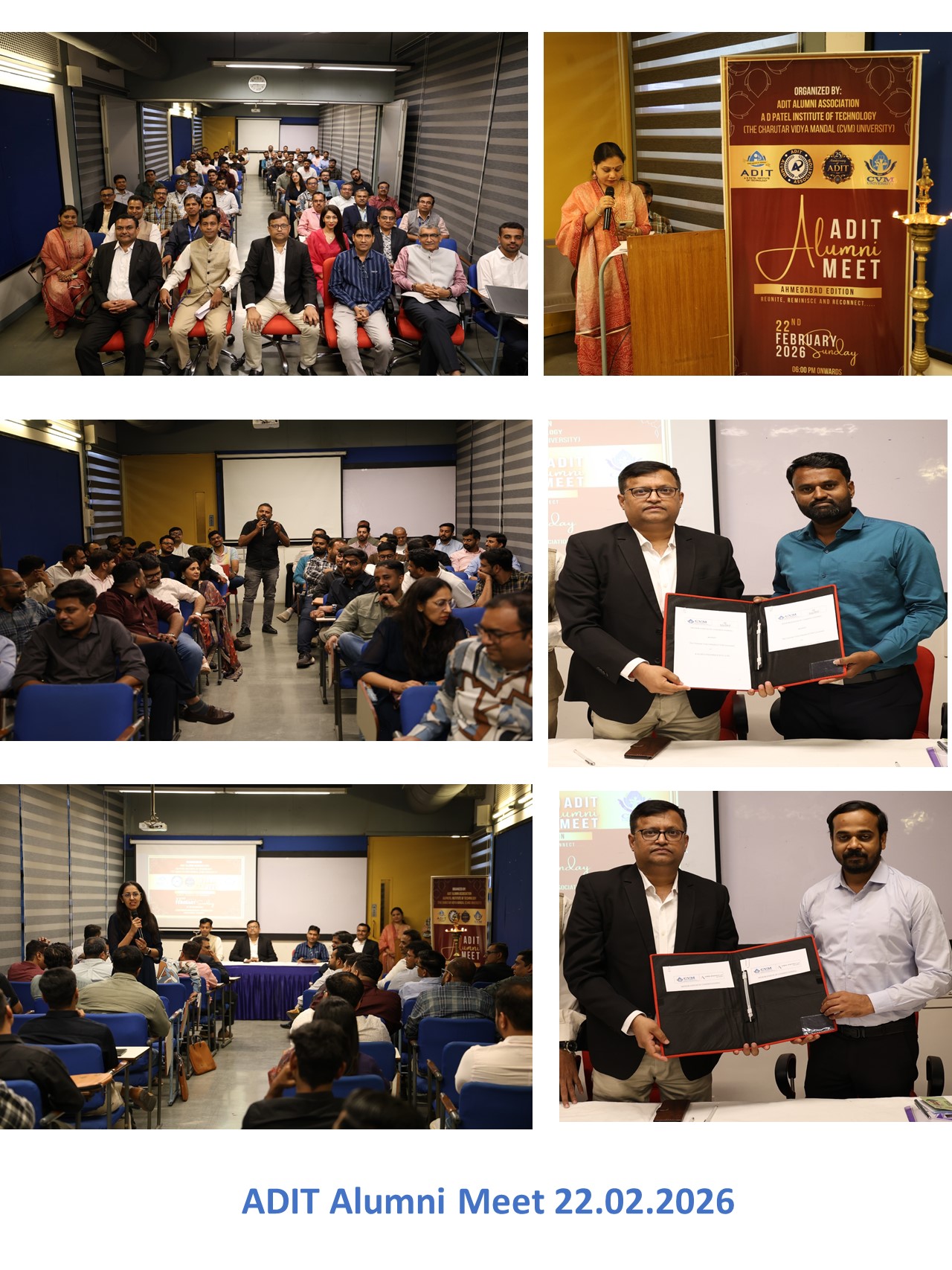 ADIT Alumni Meet-2026 at Ahmedabad