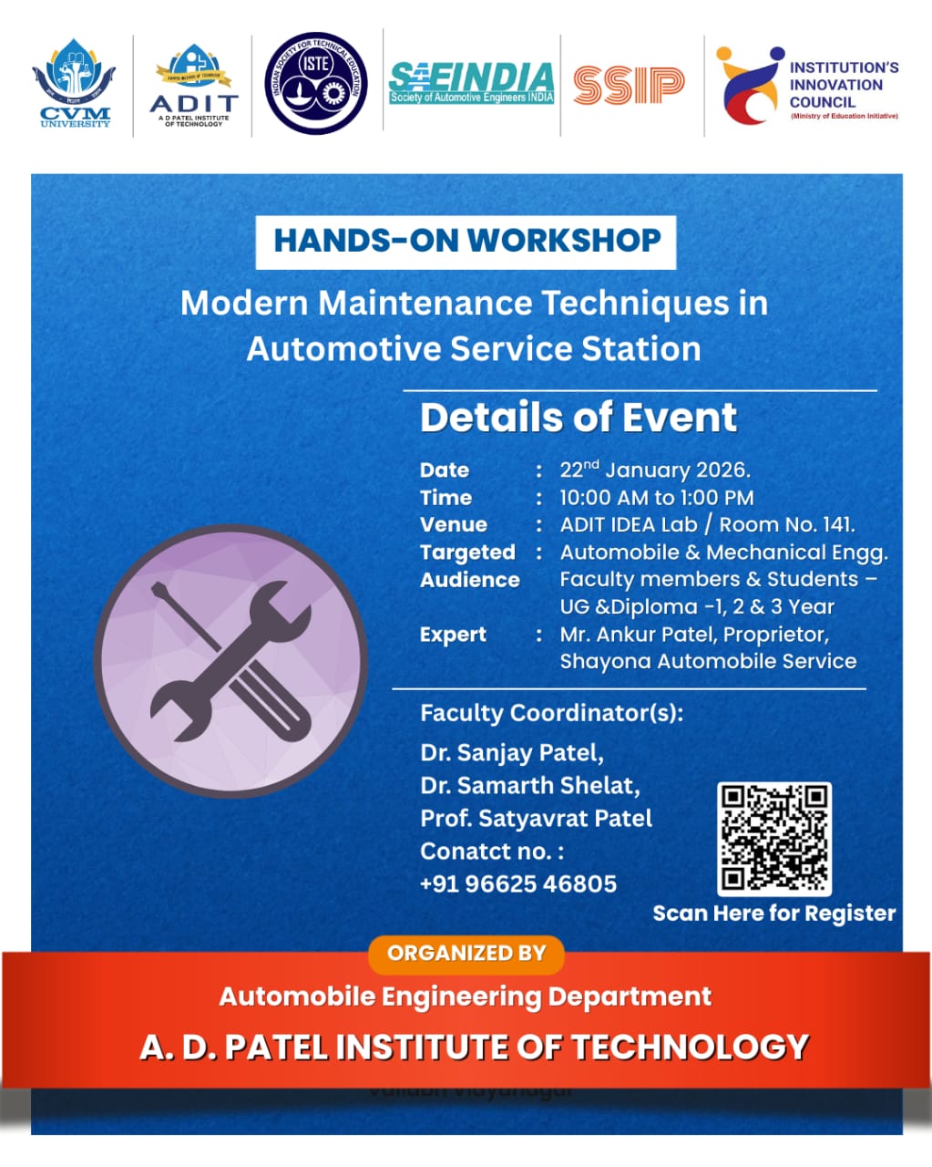 Hands-on Workshop Poster