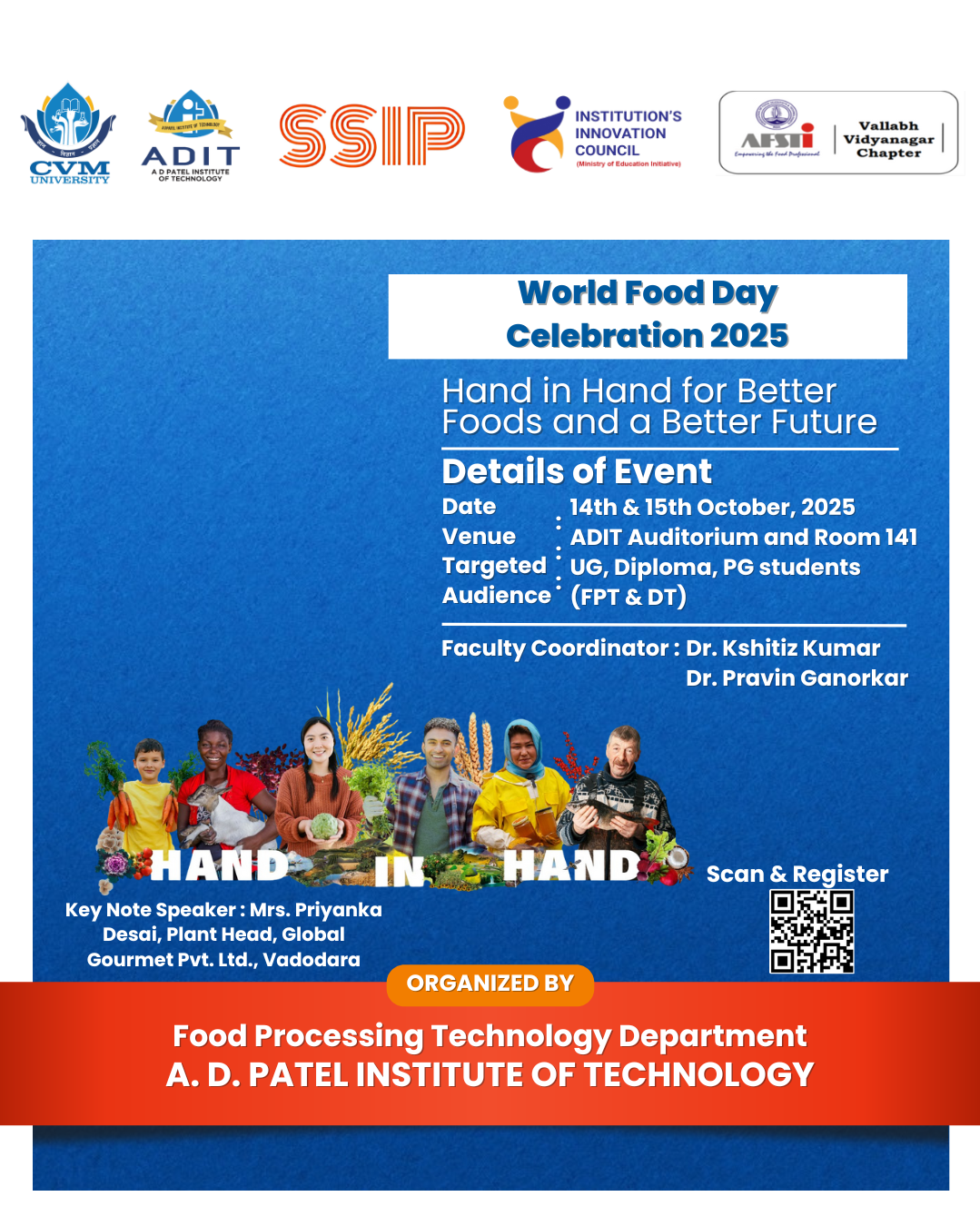 World Food Day Celebration 2025 Poster
