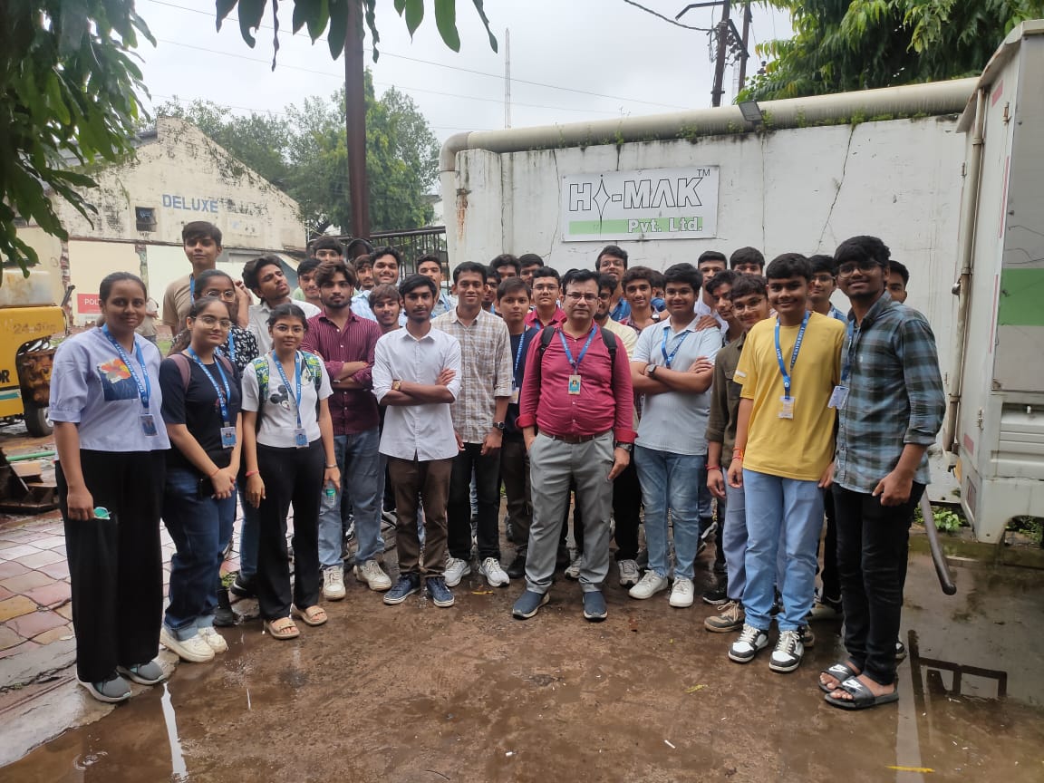 Industrial Visit - Aimtron Electronics, Hi-Mak Poster